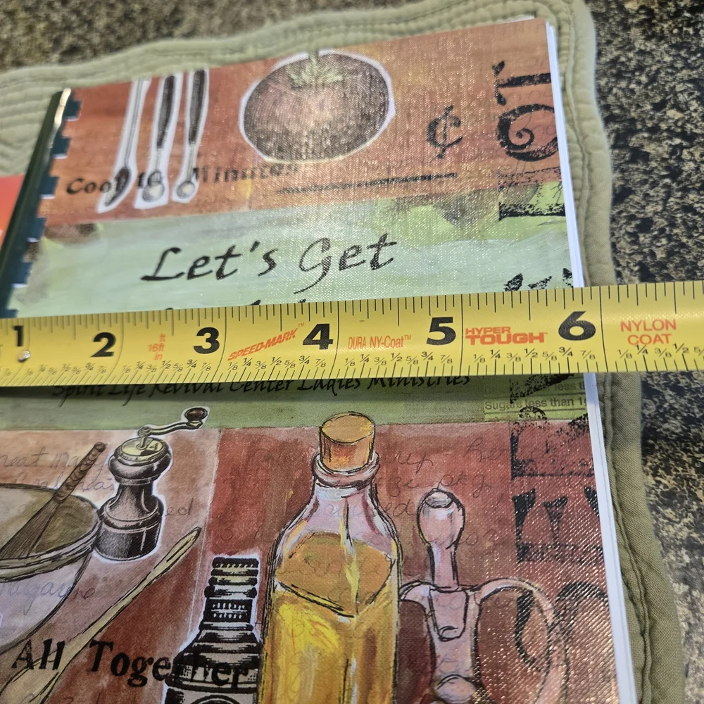 Let's Get Cooking Spiral-Bound Recipe Book from Spirit Life Revival Ministries